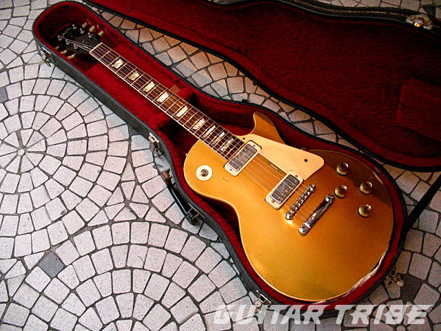 Gibson 1971 Les Paul Deluxe Gold Top | GUITAR TRIBE.COM