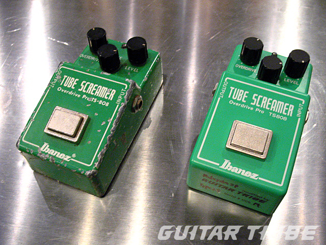 Ibanez 1981 TS-808 MALAYSIA Chip VS Ibanez TS808 GUITAR TRIBE