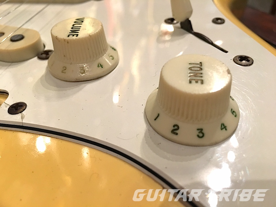 Stratocasterのコントロールノブ | GUITAR TRIBE.COM