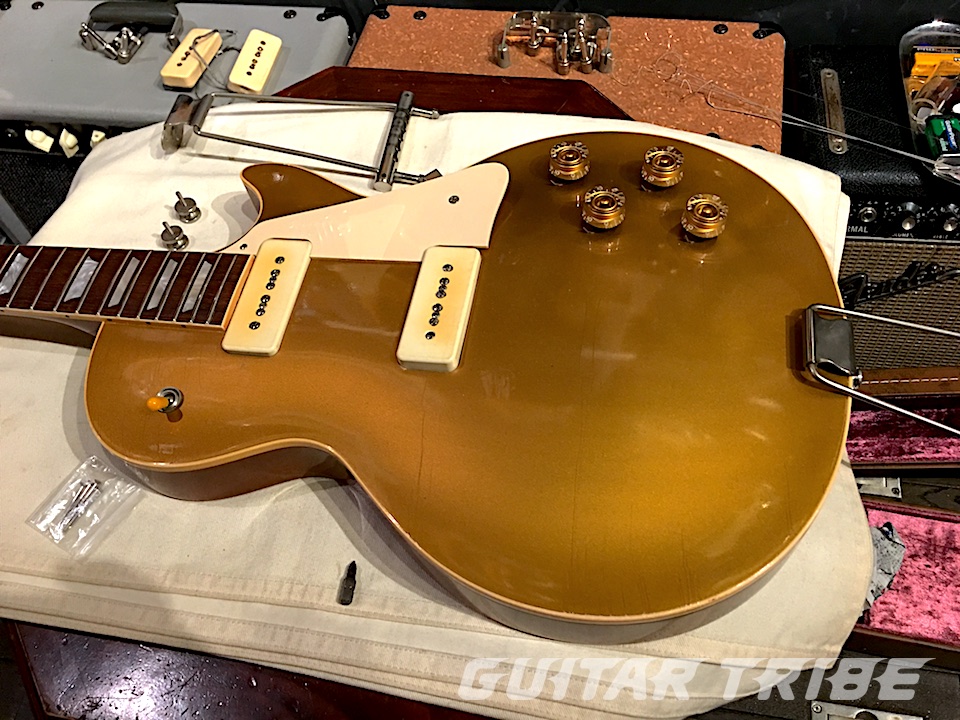 Gibson Historic 1952 Les Paul Modelのパーツ交換 | GUITAR TRIBE.COM