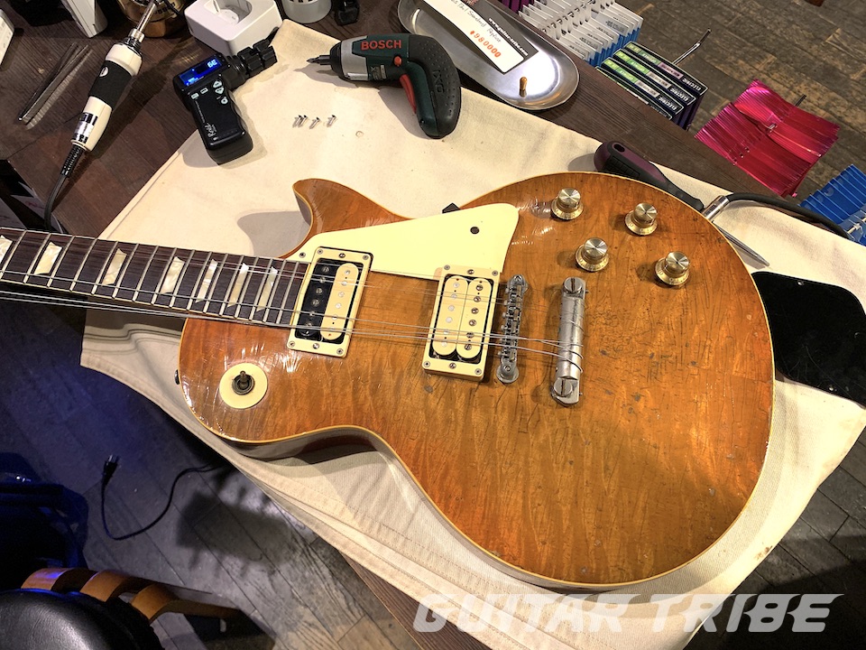 Gibson Les Paul Standard Replica再調整 | GUITAR TRIBE.COM