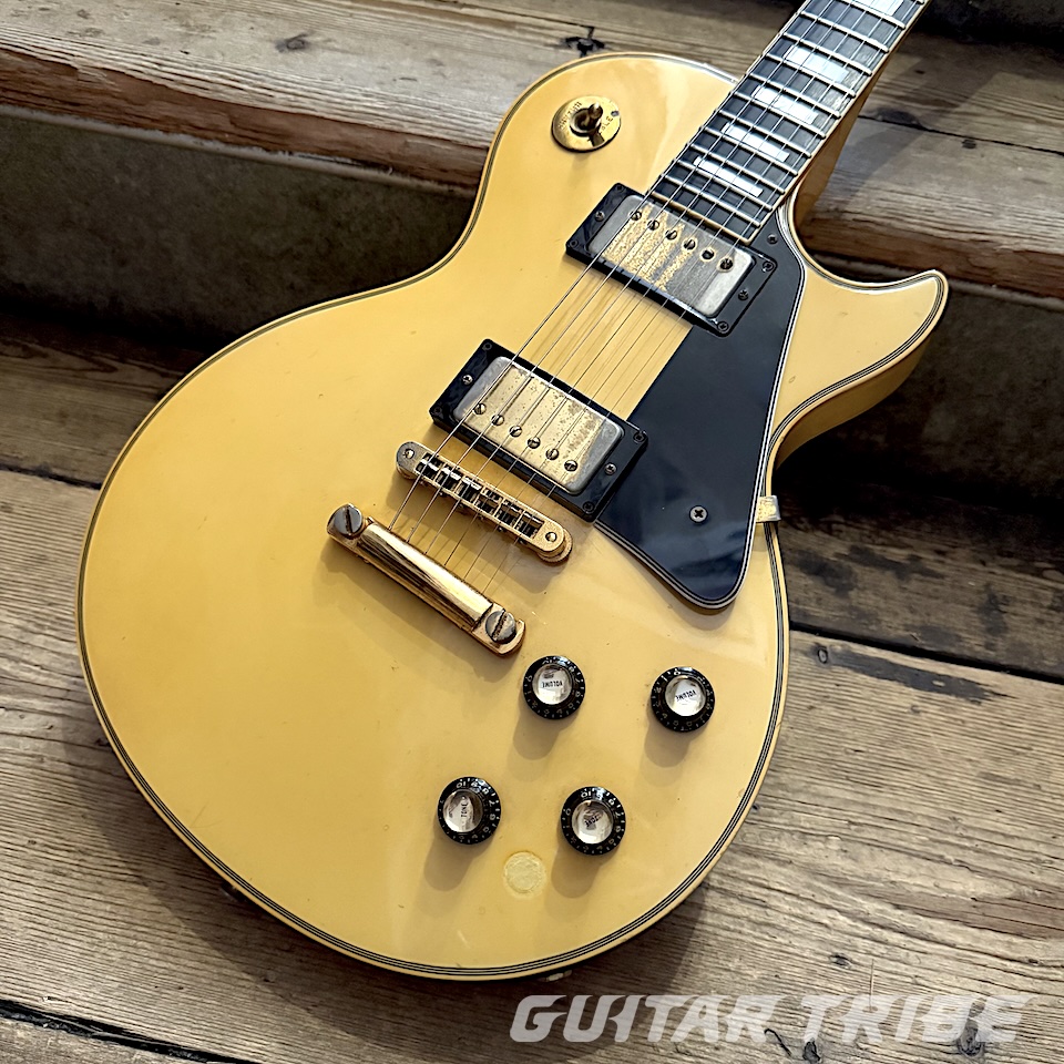 Gibson 1976 Les Paul Custom Polaris White | GUITAR TRIBE.COM